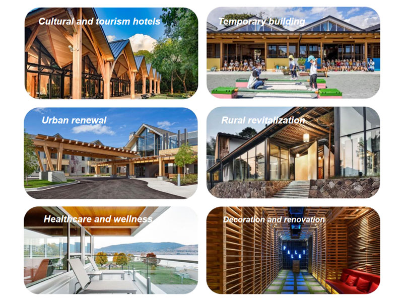 Prefabricated polymer new material buildings