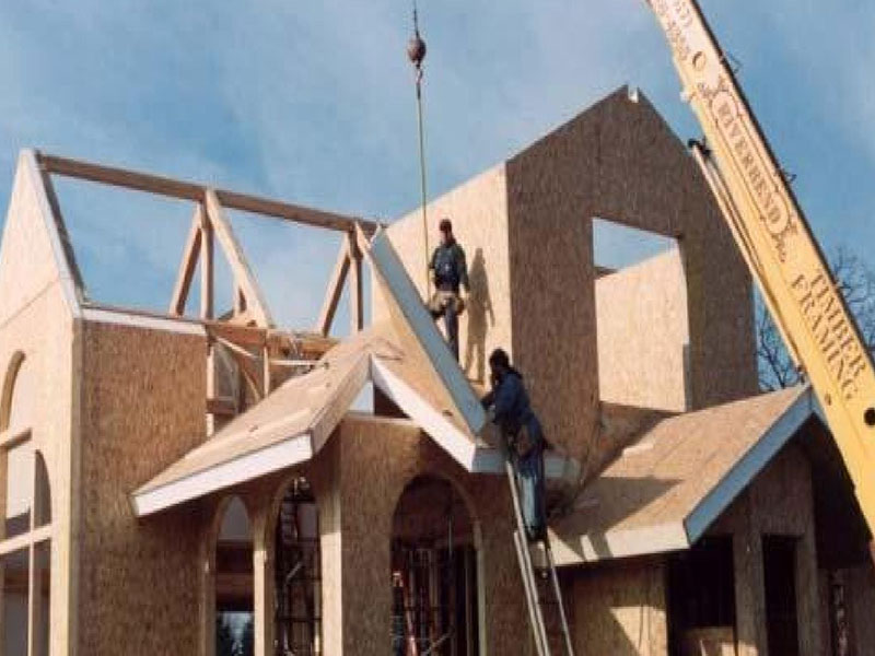 Prefabricated polymer new material buildings